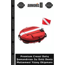 Armoris Premium Cressi Dalış Şamandırası Su Üstü Deniz Malzemesi Yüzey Ekipmanı