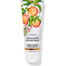 Bath & Body Works Honeysuckle & Peach Spritz Yoğun Nemlendirici Vücut Kremi 226GR
