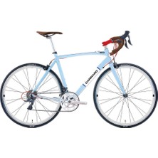 Carraro Miglia E. Yaris 28 Jant 23'' 58CM ( Xl ) Kadro 16 Vites Yol Bisikleti - Açık Mavi / Beyaz