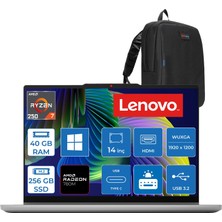 Lenovo Ideapad 5 2-In-1 14AHP11 Amd Ryzen 7 250 40GB Ddr5 256GB SSD Amd Radeon 780M 14" Wuxga IPS Dokunmatik Windows 11 Pro Taşınabilir Bilgisayar 883UJ000UTRWP25 + Zettaçanta