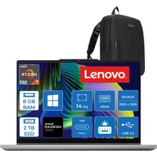 Lenovo Ideapad 5 2-In-1 14AHP11 Amd Ryzen 7 250 8gb Ddr5 2tb SSD Amd Radeon 780M 14" Wuxga IPS Dokunmatik Windows 11 Pro Taşınabilir Bilgisayar 883UJ000UTRWP04 + Zettaçanta