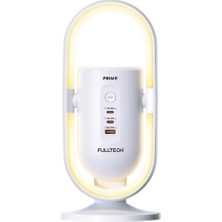 Bontec Akım Korumalı Priz, 2x Priz Girişi, 2x Type-C Girişi, 1x USB Girişi, Dahili LED Lamba, 20W Hızlı Şarj, Priz Çoğaltıcı, 1.9 M Kablo, 3000K Sıcak Beyaz Işık (600J)