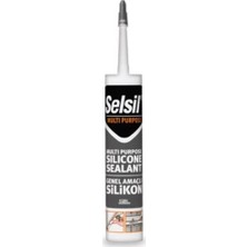Peramics SELSİL 01 GENEL AMAÇLI SİLİKON 280 GR ŞEFFAF