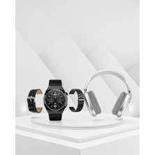 Akıllı Saat Kalp Atış Hızı Sensörlü Bluetooth Kulaklık Şarjlı