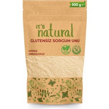 it's Natural Sorgum Unu Beyaz 500 G Taş Değirmen