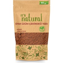 it's Natural Siyah Üzüm Çekirdeği Tozu 100 G