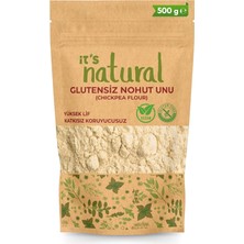 it's Natural Glutensiz Katkısız Nohut Unu 500 G