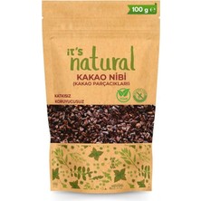it's Natural Kakao Nibi 100 G | Kakao Parçacıkları | Cocoa Nibs | Katkısız