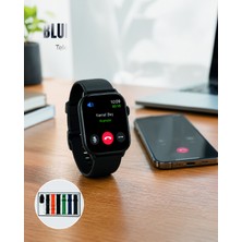 Akıllı Saat 7 Kordonlu Bluetooth Nabız Ölçümü