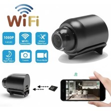 Eldenör 1080P Hd Wifi Mini Kamera 120° Geniş Açı Gece Görüşü Manyetik 360° Döner Tf Kart Destekli