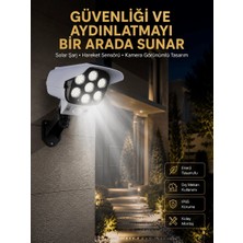 İlkyaz Fashion If LED Lamba-Güneş Paneli Destekli Uzaktan Kumandalı Solar LED Lamba
