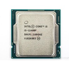 Intel Core I5-11400F 11. Nesil 2.60 Ghz 12 MB Cache Tray Işlemci