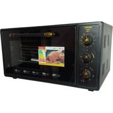 Çetintaş Smxf5 Rs (Rustik Siyah) Fırın 45 Lt