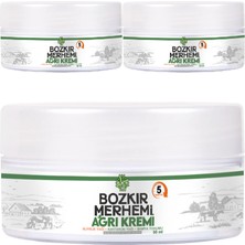 Tiklad Bozkır Merhemi Masaj Kremi (50 Ml) 3 Adet – Diz,eklem,bel ve Boyunbölgesi Için Doğal Kuyruk Yağı & Kantaron Kompleksi Bölgeselrahatlatıcı Krem