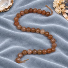 Moony Stone 14 mm Güneştaşı Dizi Boncuk