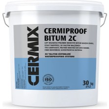 Muhtelif Ürünler Cermiproof Bitüm 2 C Sürme Izolasyon (22+8 Kg)