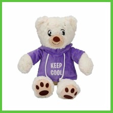 Bezos 3192 Kapüşonlu Peluş Ayı 30 cm - Vengners