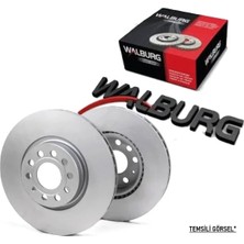Walburg Fren Diski Ön Nıssan Navara NP300 (2004-2008) NP300 (2008-2013) Pathfınder Iıı (05-12) Havalı 296MM