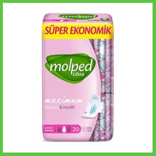 Molped Ultra Anatomik Uzun Ped Süper Eko 20 Adet Vengners