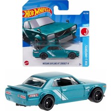 Hot Wheels Nissan Skyline Ht 2000GT-X - Hw J-Imports Açık Mavi 1/64 Diecast Model Araba
