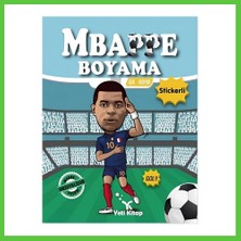Bezos Mbappe Çıkartmalı Maskeli Boyama Kitabı Vengners