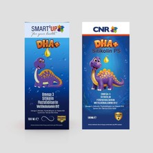 Smart'Up Sitikolin Dha Omega 3 ve Fosfatidilserin iceren Balık Yağı B12 200 ml Şurup