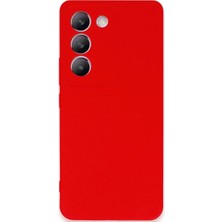 İlkyaz Fashion If Vivo V30 Lite 4g Kılıf First Silikon - Kırmızı