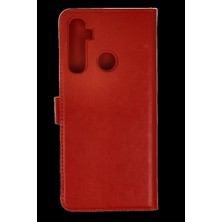 sbodurhome Realme C3 Trend S Plus Kapaklı Kılıf - Kırmızı
