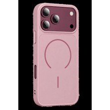 sbodurhome Apple Iphone 18 Pro Azus Magsafe Kapak - Pembe