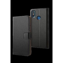 sbodurhome Xiaomi Mi 8 Trend S Plus Kapaklı Kılıf - Siyah