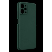 sbodurhome Xiaomi Redmi Note 12 Pro 5g Nano Içi Kadife Silikon - Koyu Yeşil