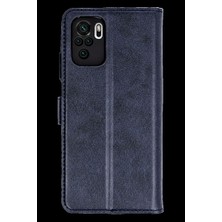 sbodurhome Xiaomi Mi Note 10 Trend S Plus Kapaklı Kılıf - Lacivert
