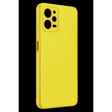sbodurhome Xiaomi Redmi Note 12 Pro 5g Nano Içi Kadife Silikon - Sarı