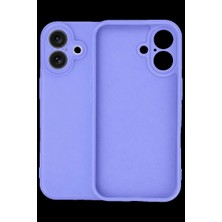 sbodurhome Apple Iphone 16 Kılıf Nano Içi Kadife Silikon - Lila