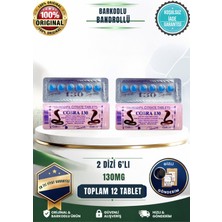 Paket Cobrâ_hap_orijinal X2 Dizi 12 Adet Hap Kaldırici_istek_arttırıcı MAVIKOBRA_130MG