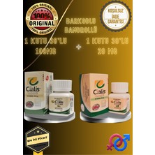 ÇIALIS30TABLET Ikili Paket CIALIS100MG_+_CIALIS20MG 30'lu Toplam 60 Adet Tablet Orijinal Iade Garantili 2028 Skt Performansarttırıcı Hap