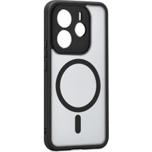 sbodurhome Xiaomi Redmi Note 14 4g Loji Magsafe Kapak - Siyah