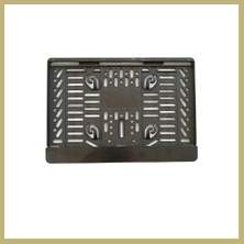 Bezos Çıtalı Kare Plastik Plakalık Motosiklet Plaka Altlığı 25X16CM Za