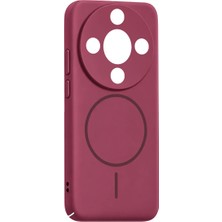 İlkyaz Fashion If Huawei Honor Magic 8 Lite Mika Pc Magsafe Kapak - Bordo
