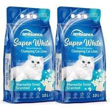 Ambiance Kedi Kumu Marsilya Sabunlu 10 Lt x 2 Adet