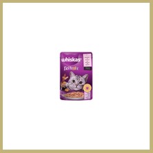 Whiskas Pouch Tastymix Sos Içinde Somonlu ve Havuçlu Yetişkin Kedi Konservesi 85 gr Za