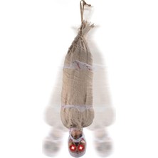 HemenGo Halloween Sensörlü Işıklı Hareketli Mumya 25X75 cm Hmngoett