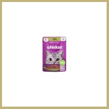 Whiskas Pouch Jöle Içinde Kuzulu Yetişkin Kedi Konservesi 85 gr Za