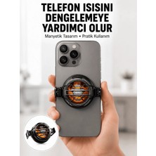 İlkyaz Fashion If Mobil Oyunlar Için Serinletici Telefon Fanı | Sessiz Çalışma | Geniş Kıskaçlı Tasarım Yeni Nesil
