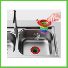 Bezos Renkli 6 Kademeli Lavabo Süzgeci Vengners