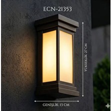 Ecn 21353 Dışmekan Dekoratif LED Aplik