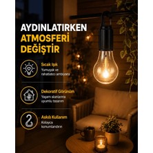 İlkyaz Fashion If C Tipi Şarjlı Asılabilir Kamp Feneri