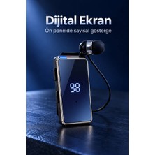 Aydogan's Klipsli Bluetooth Kulaklık Dijital Ekranlı Eller Serbest Görüşme - Bayi Depom