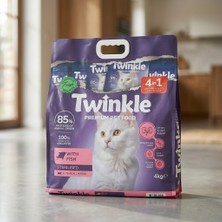 Twinkle Balıklı Kısırlaştırılmış Kedi Maması 4 kg – Yetişkin Kediler Için Dengeli Beslenme