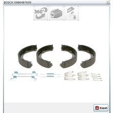 Bosch El Fren Balatası Mercedes W163 (98-05) Chrysler 300C (2010>) Chrysler 300C Lx (04-10) 184X31MM